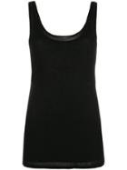 Kristensen Du Nord Layered Tank Top - Black