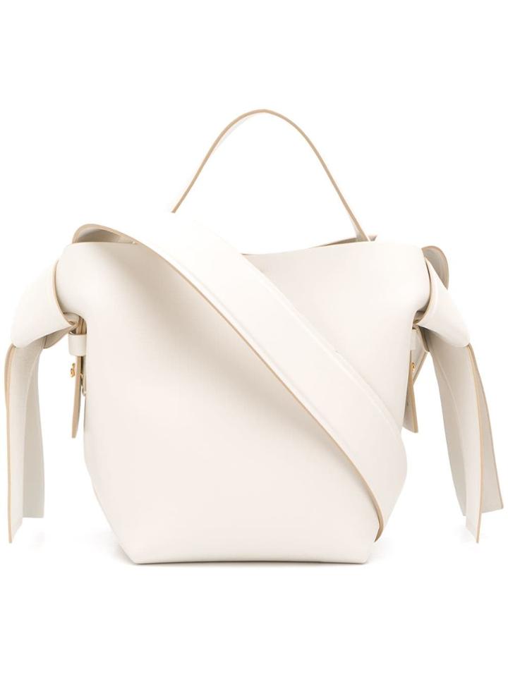 Acne Studios Musubi Mini Tote - White