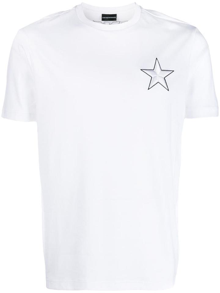 Emporio Armani Emporio Armani - Man - Star Tee - White