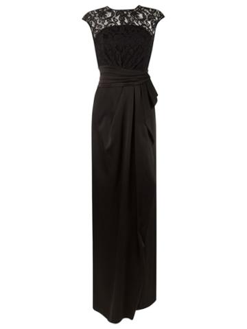 Tufi Duek Lace Gown, Women's, Size: 36, Black, Acetate/viscose
