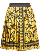Versace Signature Print Skirt - Yellow & Orange