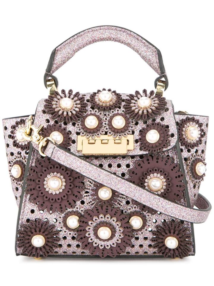 Zac Zac Posen Eartha Kit Mini Floral Bag - Pink