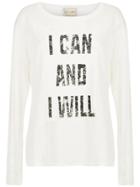 Andrea Bogosian Printed Top - White