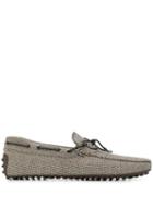 Tod's Tie Detail Loafers - Grey