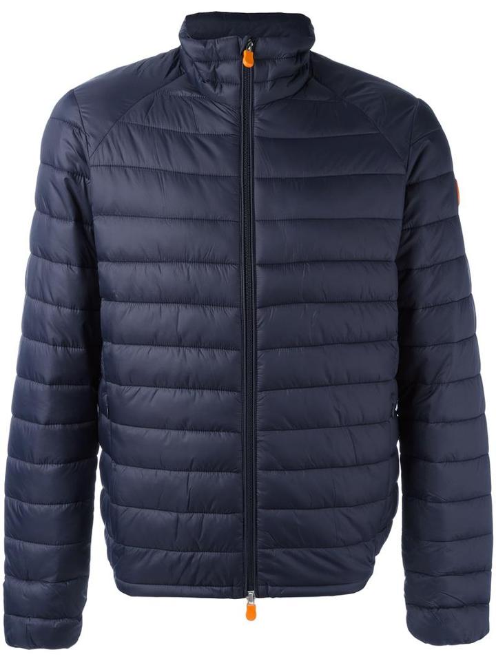 Save The Duck Padded Jacket, Men's, Size: Large, Blue, Nylon/polyester