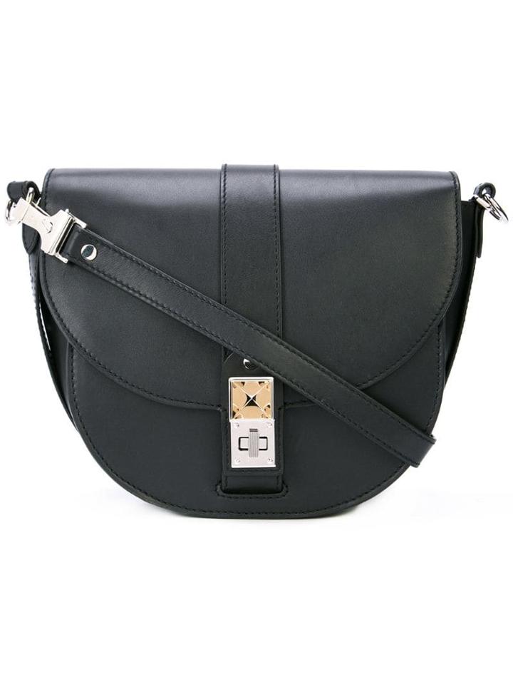 Proenza Schouler Ps11 Medium Saddle Bag - Black