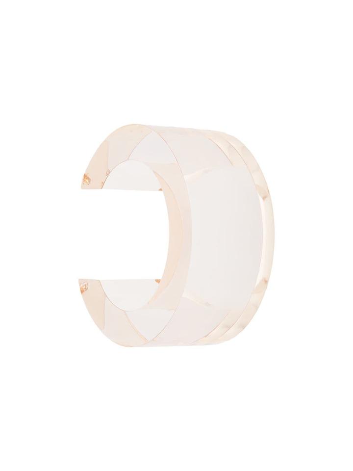 Lizzie Fortunato Jewels Round Cuff Bracelet - Pink