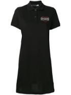 Love Moschino Logo Polo Shirt Dress - Black