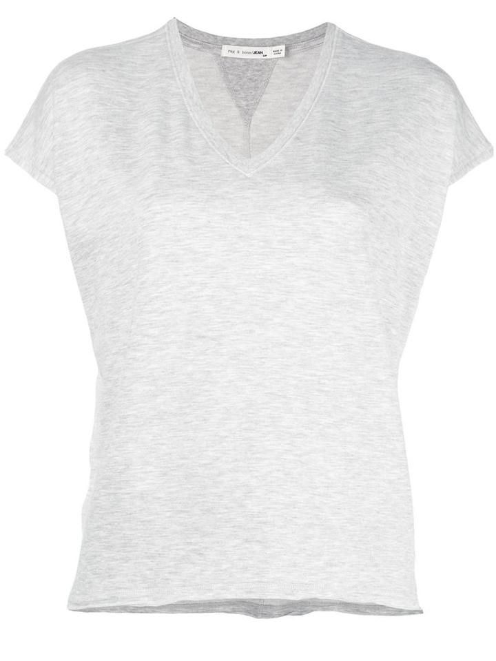 Rag & Bone /jean V-neck T-shirt, Women's, Size: Medium, Nude/neutrals, Modal/cotton/spandex/elastane