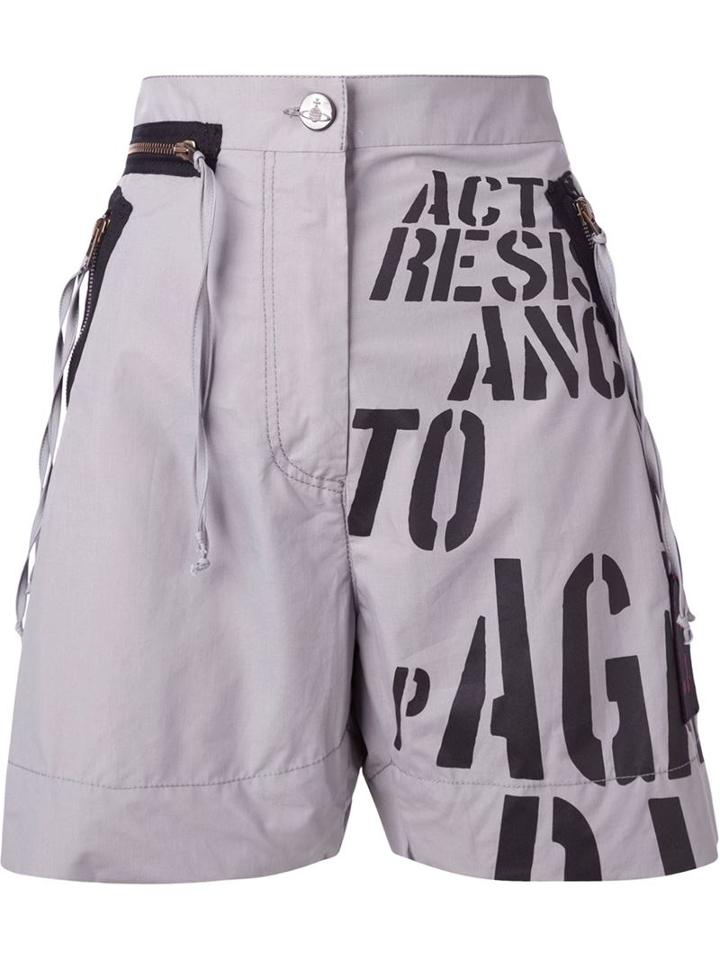Vivienne Westwood Anglomania Glade Shorts