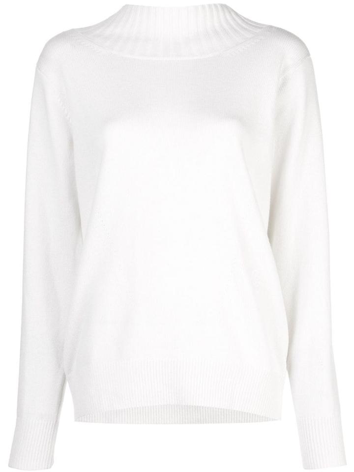 Chloé Low Back Jumper - White