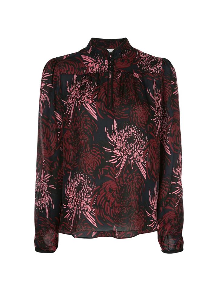 A.l.c. Floral Long-sleeve Blouse - Multicolour