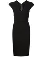 Roland Mouret 'egerton' Dress, Women's, Size: 8, Black, Silk/spandex/elastane/wool