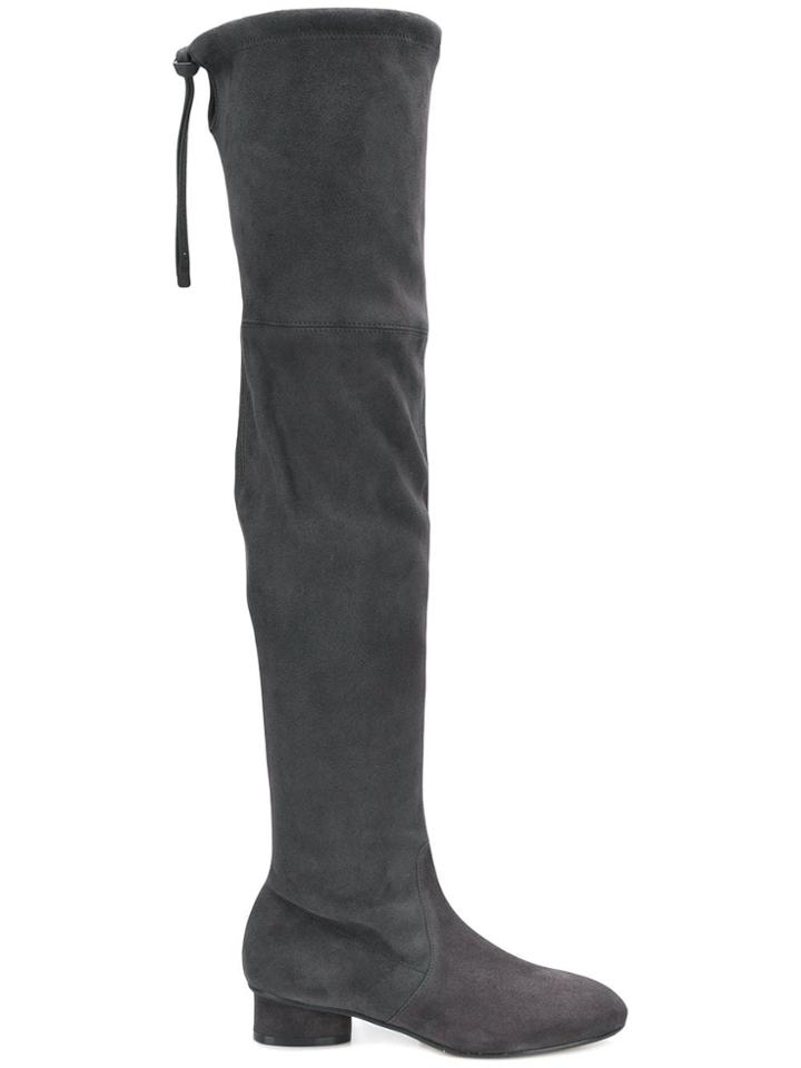 Stuart Weitzman Helena Boots - Grey