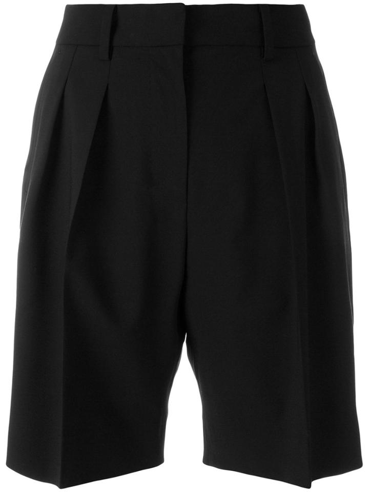 Max Mara Pleated Shorts - Black