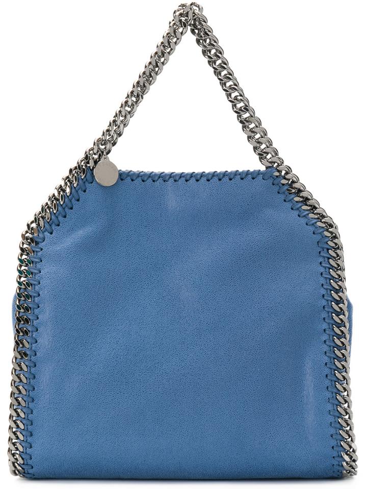 Stella Mccartney Falabella Small Tote Bag - Blue