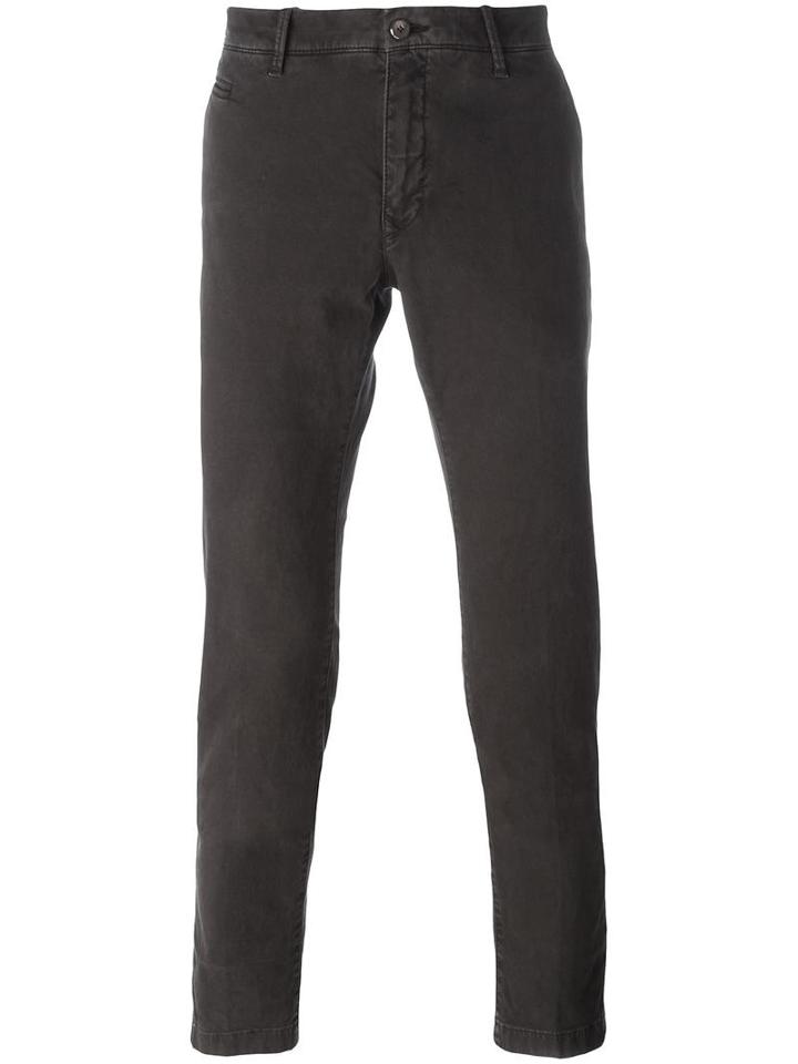 Jacob Cohen - 'bobby' Slim-fit Chinos - Men - Cotton/spandex/elastane - 33, Brown, Cotton/spandex/elastane