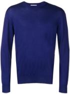 Cruciani Slim-fit Pullover - Blue