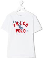 Ralph Lauren Kids - Logo Print T-shirt - Kids - Cotton - 8 Yrs, White