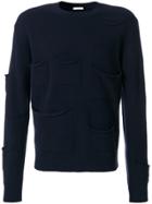 Jw Anderson Pocket Detail Sweater - Blue