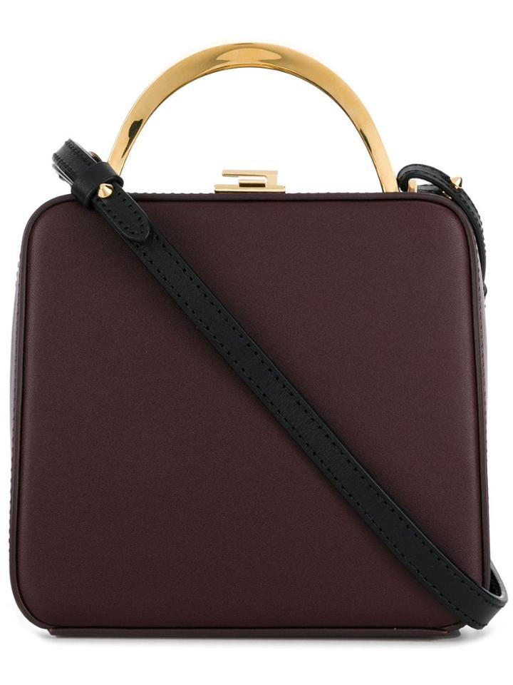 The Volon Mini Box Tote - Red