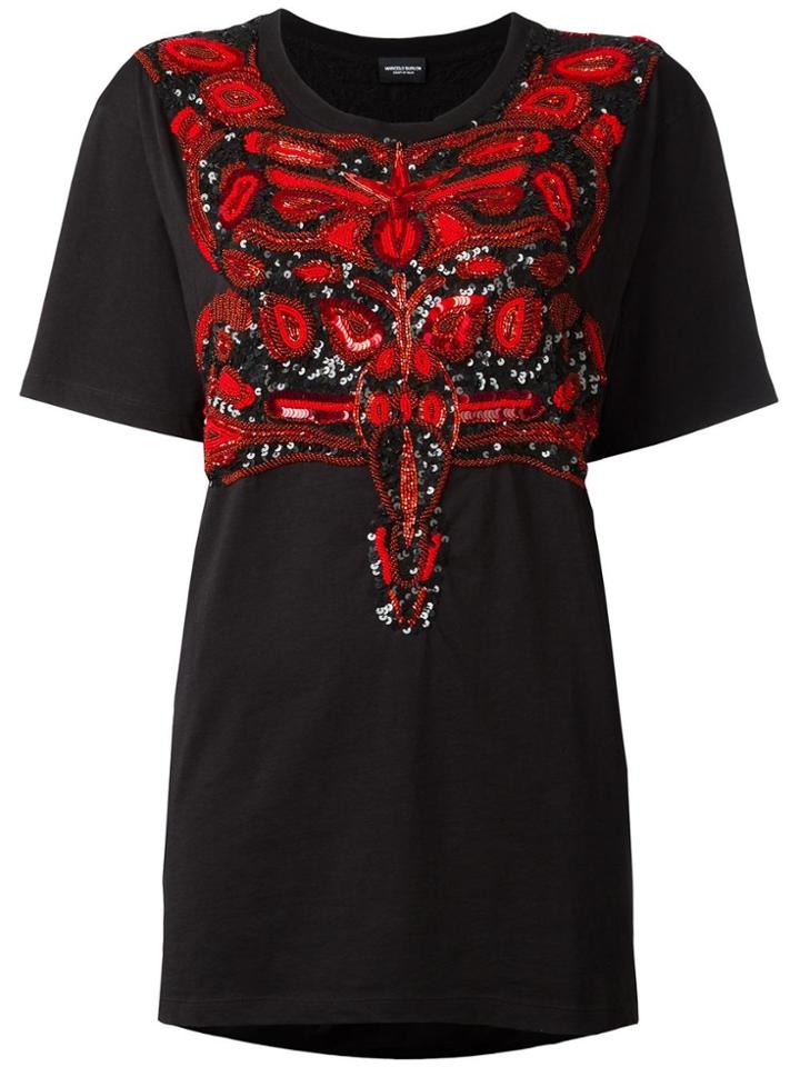 Marcelo Burlon County Of Milan Sonia T-shirt - Black