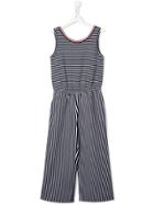 Tommy Hilfiger Junior Teen Contrast Striping Jumpsuit - Blue