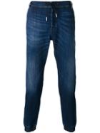 Diesel Drawstring Jeans, Men's, Size: 32, Blue, Cotton/spandex/elastane