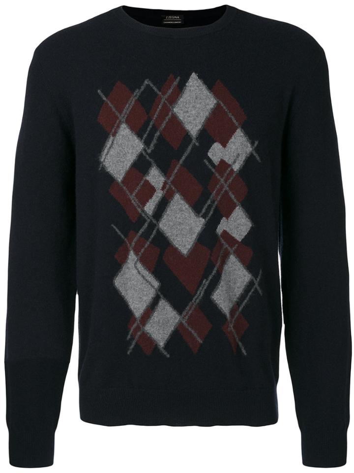 Z Zegna Ermenegildo Sweater - Blue