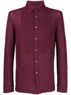 Missoni Wave-print Regular-fit Shirt - Purple