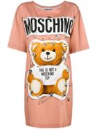 Moschino Teddy Bear T-shirt - Pink & Purple