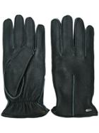Dolce & Gabbana Trim Detail Gloves - Black