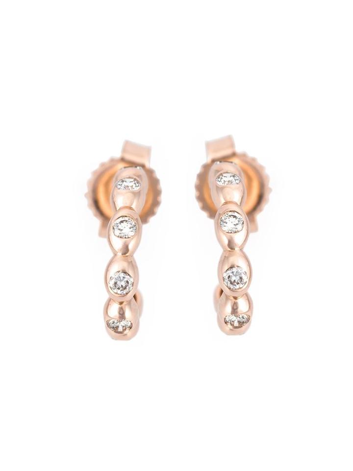 Astley Clarke 'halo' Drop Hoop Earrings