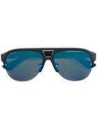 Gucci Eyewear Tinted Aviator Sunglasses - Black
