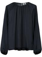 H Beauty & Youth Long-sleeved Blouse - Blue