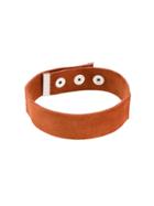 Manokhi Leather Chocker - Brown