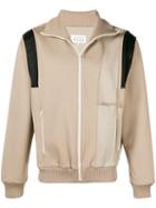 Maison Margiela Front Zip Retro Jacket - Neutrals