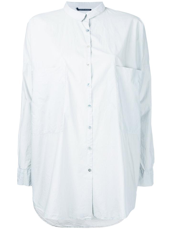 Album Di Famiglia Oversized Shirt - Grey