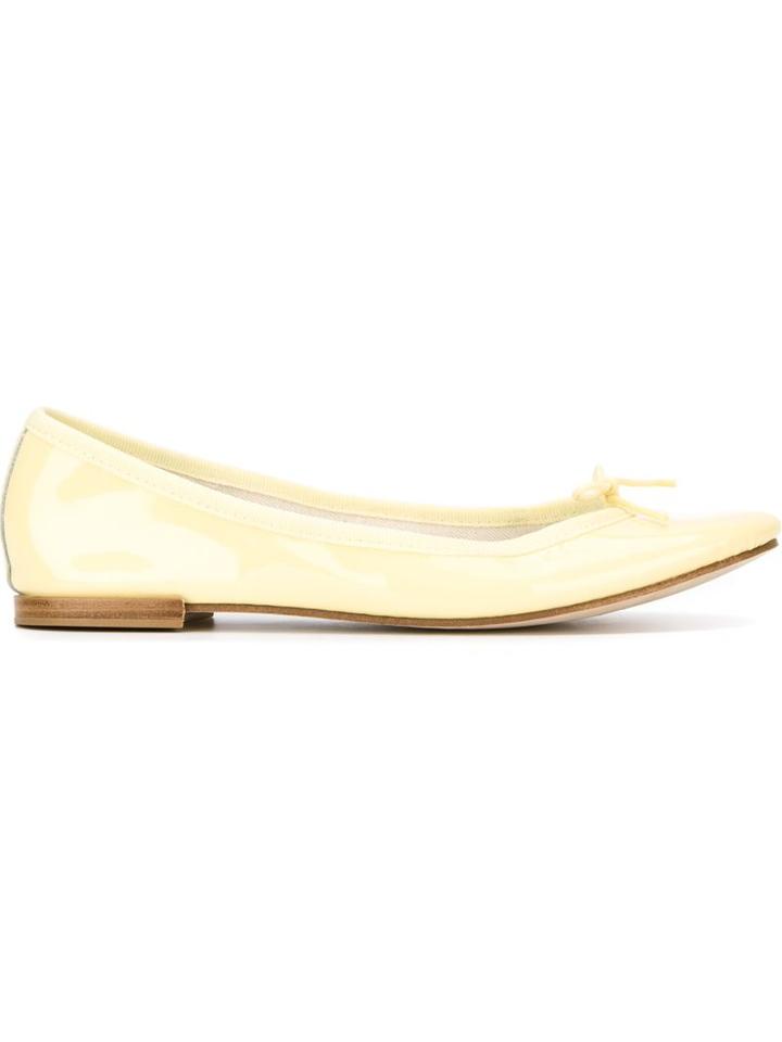 Repetto Cendrillon Ballerinas, Women's, Size: 40, Yellow/orange, Leather/patent Leather