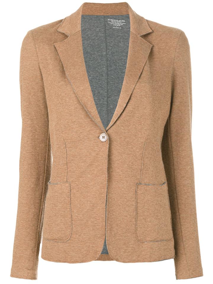Majestic Filatures Classic Blazer - Brown