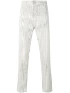 Transit - Woven Stripe Trousers - Men - Cotton/linen/flax/ramie - M, Nude/neutrals, Cotton/linen/flax/ramie