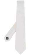Emporio Armani Silk Tie - White