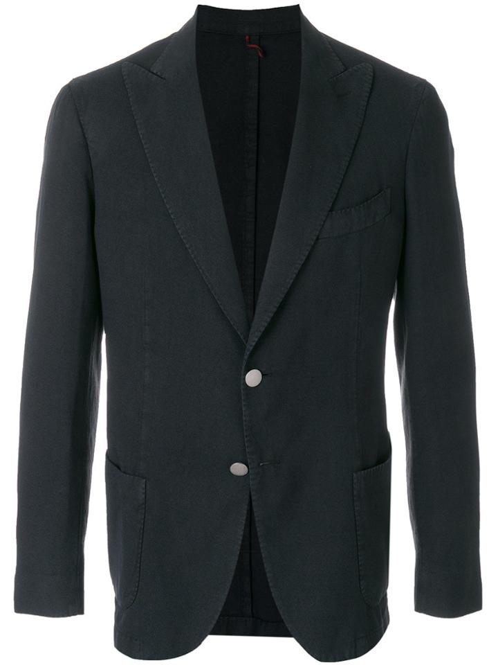 Biagio Santaniello Double Button Blazer - Black