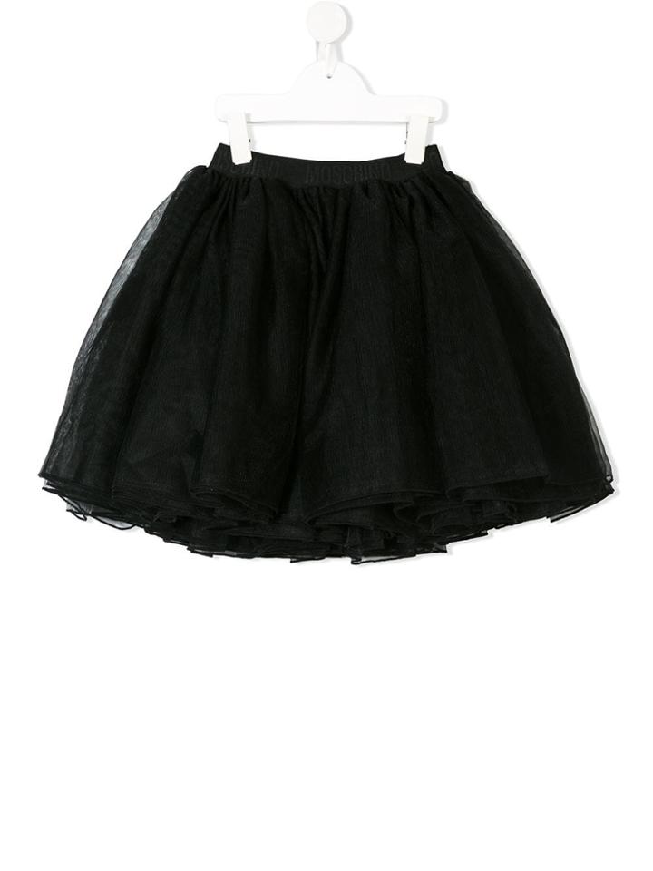 Moschino Kids Teen Tutu Skirt - Black