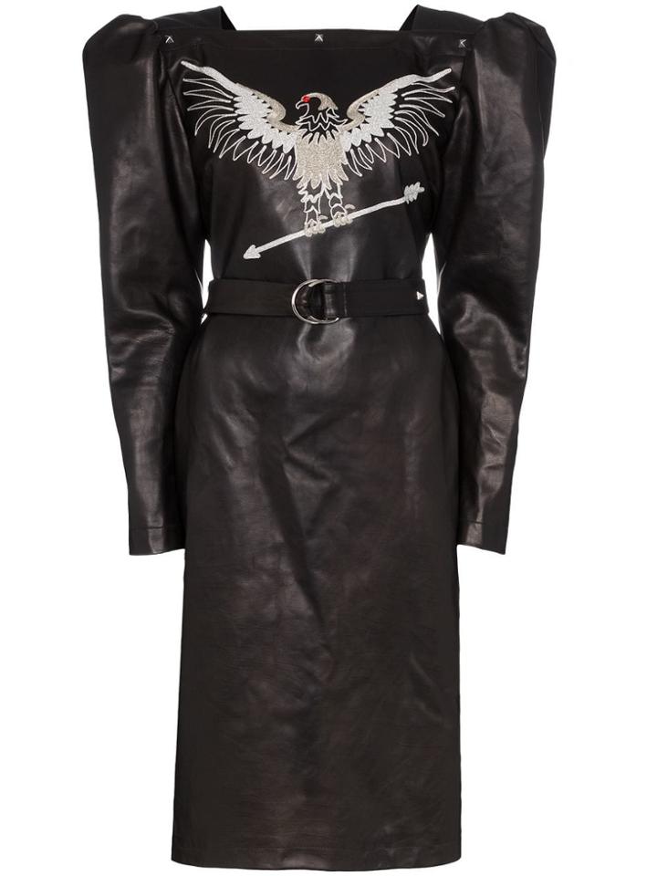 Montana X Montana Leather Dress - Black