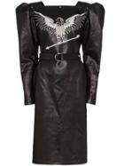 Montana X Montana Leather Dress - Black
