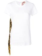 No21 Sequin Fringe T-shirt - White