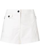 Moschino High Waist Shorts - White