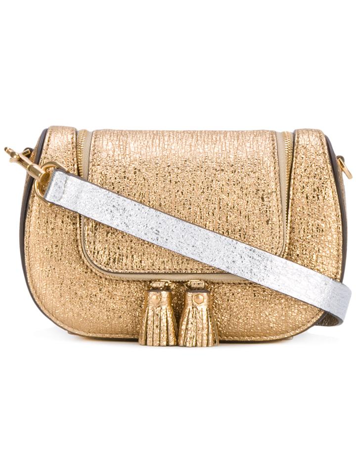 Anya Hindmarch Mini Circulus Vere Satchel - Metallic