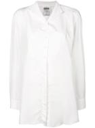 Kristensen Du Nord Revere Collar Shirt - White